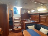 Beneteau Oceanis 393 Clipper saloon and galley